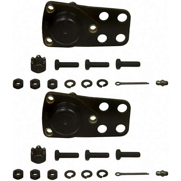 SET-MOK693 Front, Driver and Passenger Side, Lower Ball Joint Problem Solver Series