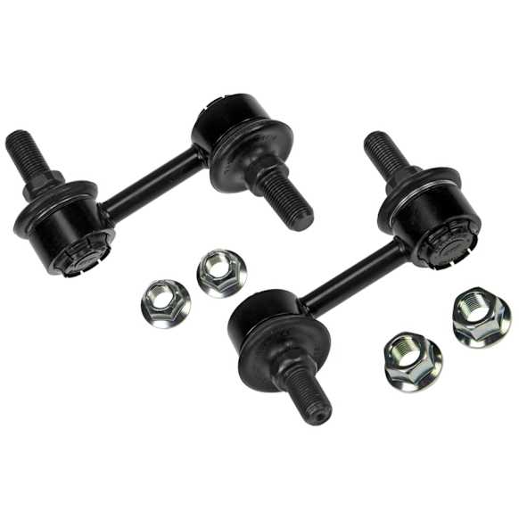 SET-MOK750093-F Front, Driver and Passenger Side Sway Bar Link, Problem Solver Series