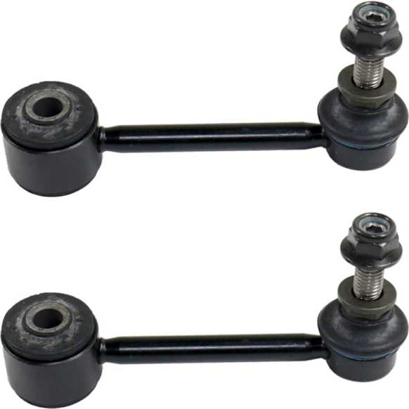 SET-MOK750453-2 Front, Driver and Passenger Side Sway Bar Link, Problem Solver Series