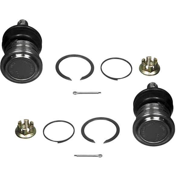 SET-MOK90255 Front, Driver and Passenger Side, Upper Ball Joint Problem Solver Series