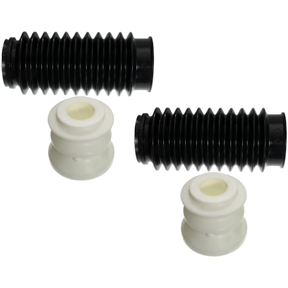 SET-MOK90463 Problem Solver Series Shock and Strut Boot - Black, Strut boot, Direct Fit, Set of 2