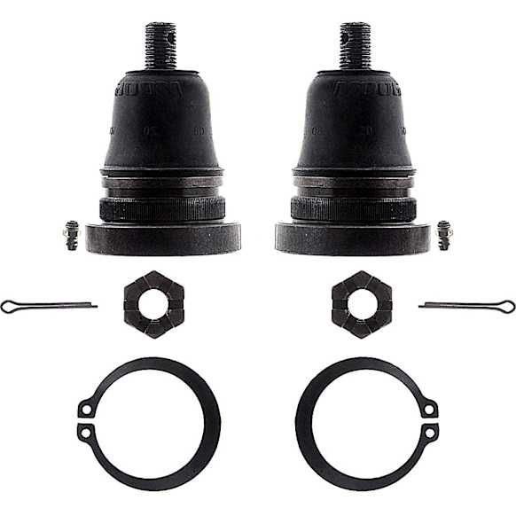 SET-MOK90663-F Front, Driver and Passenger Side, Upper Ball Joint