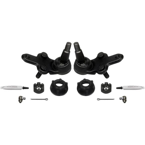 SET-MOK9499-F Front, Driver and Passenger Side, Lower Ball Joint Problem Solver Series