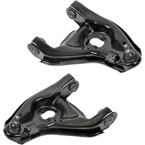 SET-MORK620298-F Front, Driver and Passenger Side, Lower Control Arm, Moog R-Series