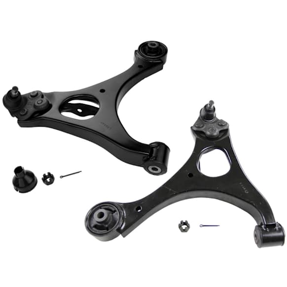 SET-MORK620383-F Front, Driver and Passenger Side, Lower Control Arm, Moog R-Series