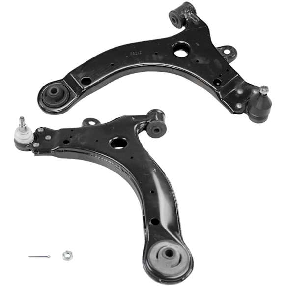 SET-MORK620675-F Front, Driver and Passenger Side, Lower Control Arm, Moog R-Series