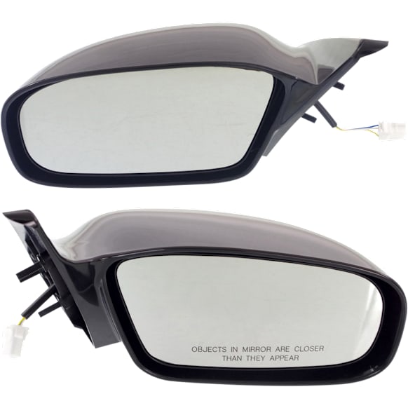 Driver and Passenger Side Mirrors, Power, Non-Folding, Non-Heated, Paintable, No Signal Light, No Memory, No Puddle Light, No Auto-Dimming, No Blind Spot Feature