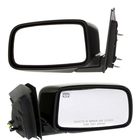 Driver and Passenger Side Mirrors, Power, Manual Folding, Heated, Paintable, No Signal Light, No Memory, No Puddle Light, No Auto-Dimming, No Blind Spot Feature