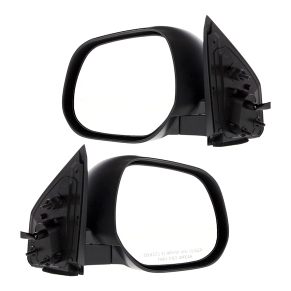 Driver and Passenger Side Mirrors, Power, Manual Folding, Heated, Paintable, No Signal Light, No Memory, No Puddle Light, No Auto-Dimming, No Blind Spot Feature