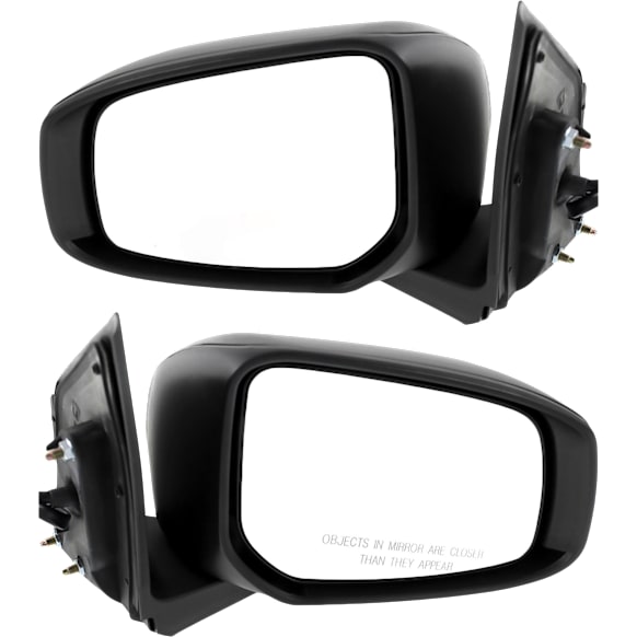 Driver and Passenger Side Mirrors, Power, Manual Folding, Non-Heated, Paintable, No Signal Light, No Memory, No Puddle Light, No Auto-Dimming, No Blind Spot Feature