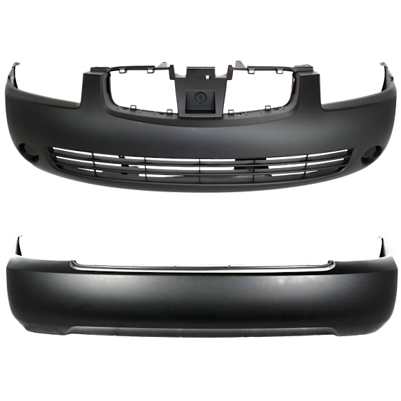 2004-2006 Nissan Sentra - Front and Rear Primed Bumper Cover
