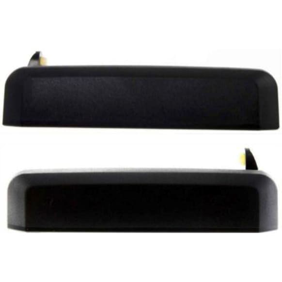 1990 Nissan D21 - Front, Driver and Passenger Side Textured Black Exterior Door Handle, Without Key Hole