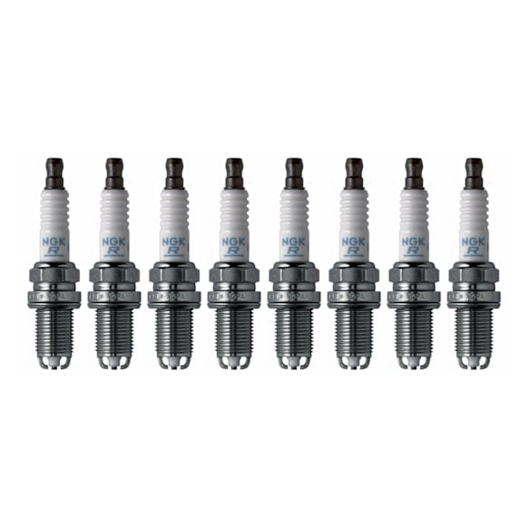 SET-NG7963-8 Spark Plug, 4.2L, 8Cyl, Set of 8, Laser platinum Series