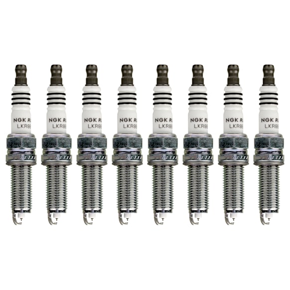 SET-NG90465-8 Spark Plug, 4.0L, 8Cyl, Set of 8, Ruthenium HX Series