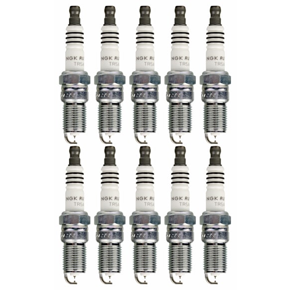 SET-NG94567-10 Spark Plug, 6.8L, 10Cyl, Set of 10, Ruthenium HX Series