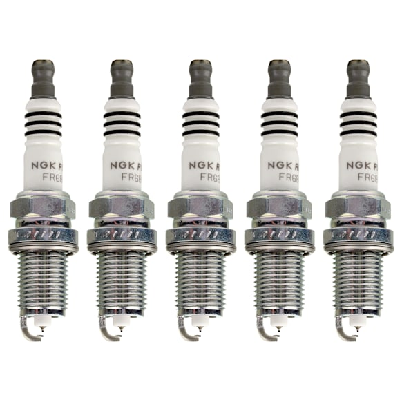 SET-NG95159-5 Spark Plug, Set of 5, Ruthenium HX Series