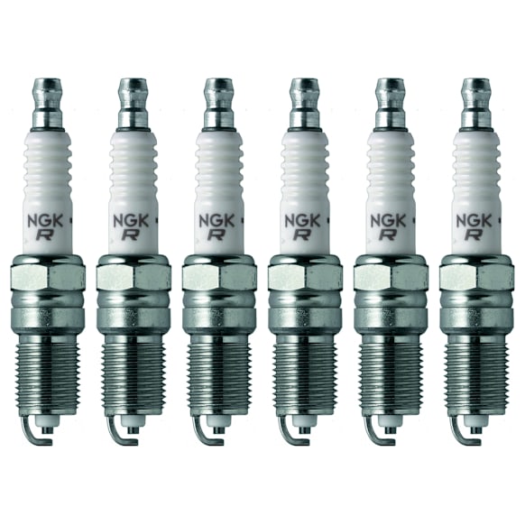 2002 Ford Windstar - Spark Plug, Gap 0.054 in., Set of 6, 6 Cyl 3.8L, V-Power Series