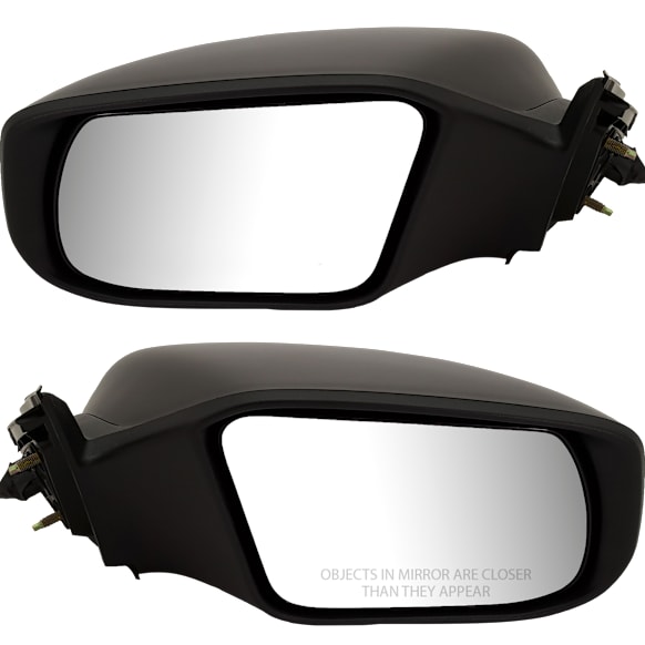 Driver and Passenger Side Mirrors, Power, Non-Folding, Non-Heated, Paintable, No Signal Light, No Memory, No Puddle Light, No Auto-Dimming, No Blind Spot Feature