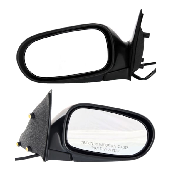 Driver and Passenger Side Mirrors, Power, Manual Folding, Non-Heated, Paintable, No Signal Light, No Memory, No Puddle Light, No Auto-Dimming, No Blind Spot Feature