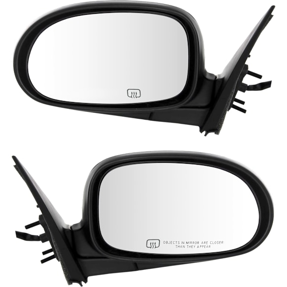 Driver and Passenger Side Mirrors, Power, Manual Folding, Heated, Paintable, No Signal Light, No Memory, No Puddle Light, No Auto-Dimming, No Blind Spot Feature