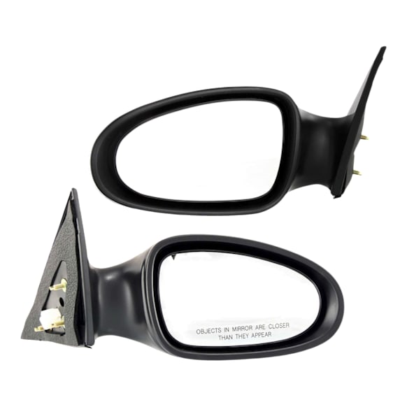 Driver and Passenger Side Mirrors, Power, Non-Folding, Non-Heated, Paintable, No Signal Light, No Memory, No Puddle Light, No Auto-Dimming, No Blind Spot Feature