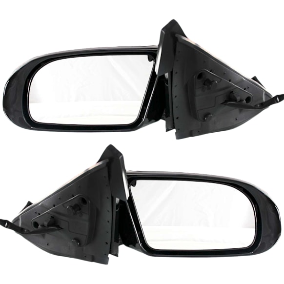 Driver and Passenger Side Mirror, Power Adjust, Heated, Non-Folding, Paintable, In-housing Signal Light, No Memory, No Puddle Light, No Auto-Dimming, No Blind Spot Feature