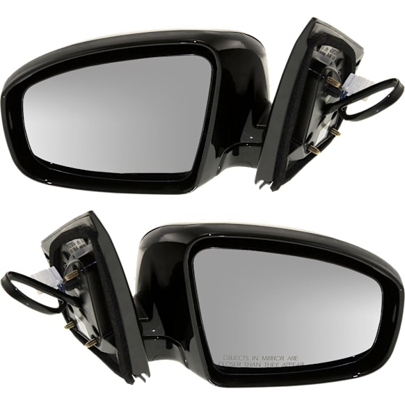 Driver and Passenger Side Mirrors, Power, Manual Folding, Heated, Paintable, No Signal Light, No Memory, No Puddle Light, No Auto-Dimming, No Blind Spot Feature