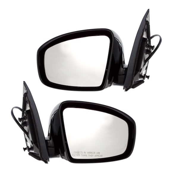 Driver and Passenger Side Mirrors, Power, Manual Folding, Heated, Paintable, No Signal Light, With memory, No Puddle Light, No Auto-Dimming, No Blind Spot Feature
