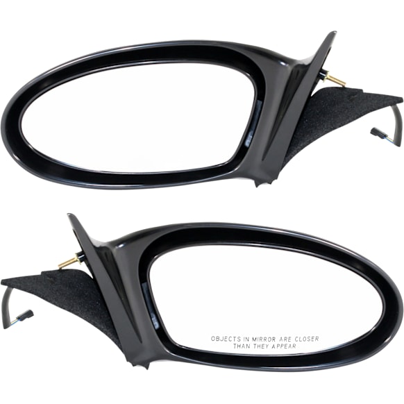 Driver and Passenger Side Mirrors, Power, Non-Folding, Non-Heated, Paintable, No Signal Light, No Memory, No Puddle Light, No Auto-Dimming, No Blind Spot Feature