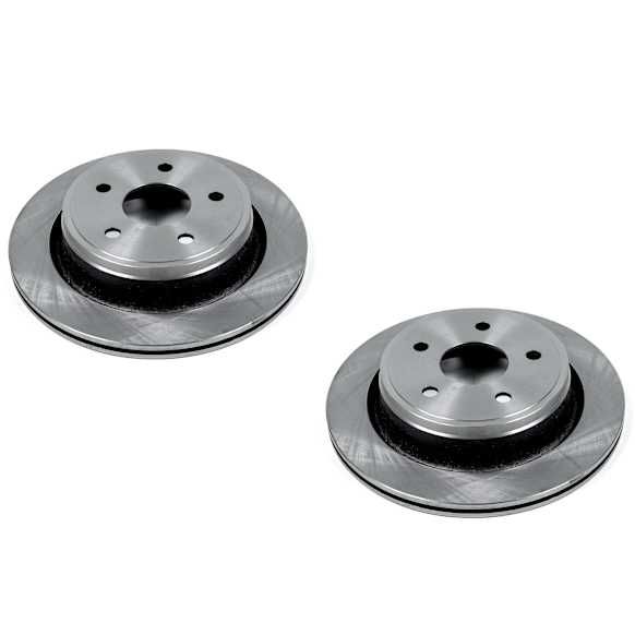 2017 Ram 1500 Tradesman 6 Cyl 3.6L - Brake Disc, Plain Surface, Vented, 5 Lugs, 5.7L 8Cyl, Autospecialty By Powerstop