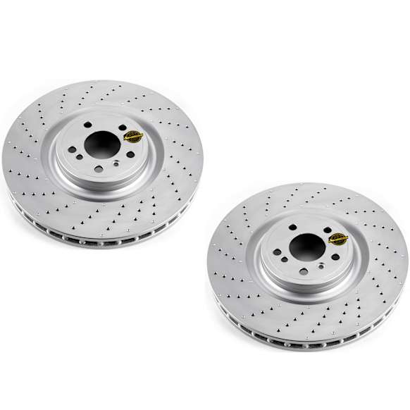 SET-P15EBR1461EVC-2 Front Brake Disc, Plain Surface, Vented, 5 Lugs, 375.92 mm,, Evolution Geomet Coated High Carbon