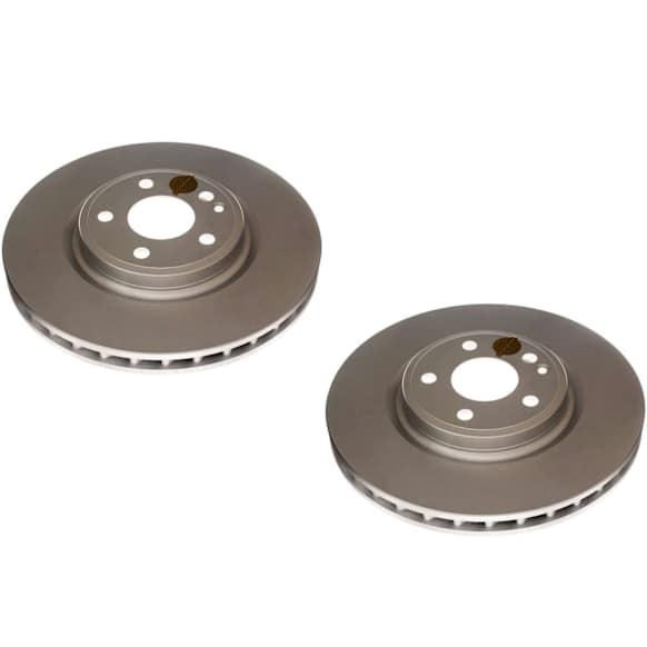 SET-P15EBR1487EVC-2 Front Brake Disc, Plain Surface, Vented, 5 Lugs,, Evolution Geomet Coated High Carbon