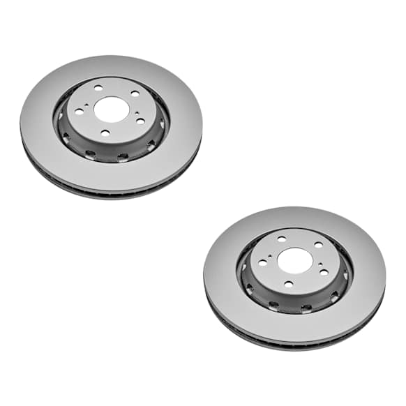 2018 Lexus LX570 - Brake Disc, Plain Surface, Vented, 5 Lugs, 5.7L 8Cyl, Evolution Geomet Coated High Carbon
