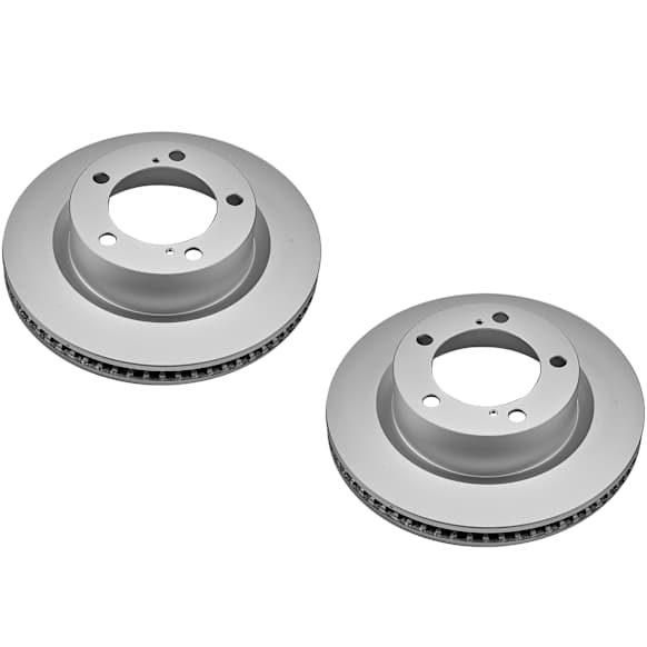 2013 Lexus LX570 - Front Brake Disc, Plain Surface, Vented, 5 Lugs, 5.7L 8Cyl, Evolution Geomet Coated High Carbon