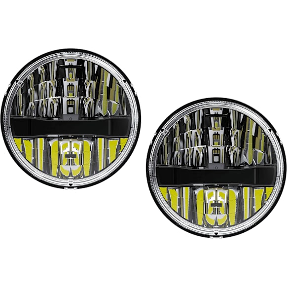 1971 MG Midget - Driver and Passenger Side LED H6024 Headlight Bulb, High Beam and Low Beam, Set of 2