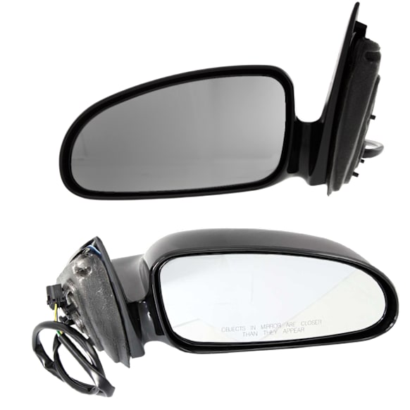 Driver and Passenger Side Mirrors, Power, Non-Folding, Heated, Paintable, No Signal Light, No Memory, No Puddle Light, No Auto-Dimming, No Blind Spot Feature