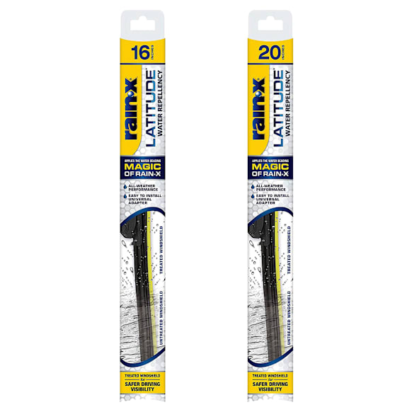 SET-R495079277-2-FRA Front, Driver and Passenger Side Wiper Blade, Frameless