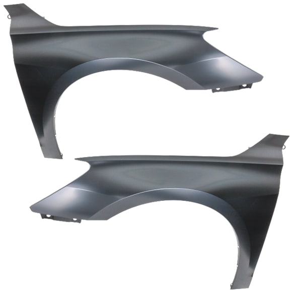 Front, Driver and Passenger Side Fenders, CAPA CERTIFIED