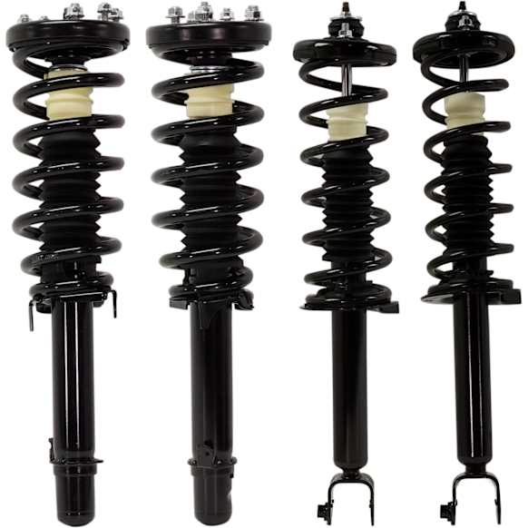 2009 Acura TSX - Front and Rear, Driver and Passenger Side Fully Loaded Strut