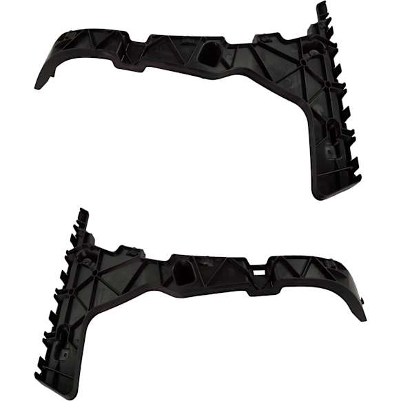 Rear, Driver and Passenger Side Bumper Brackets, Guide Cover, For Models Without S-Line Package
