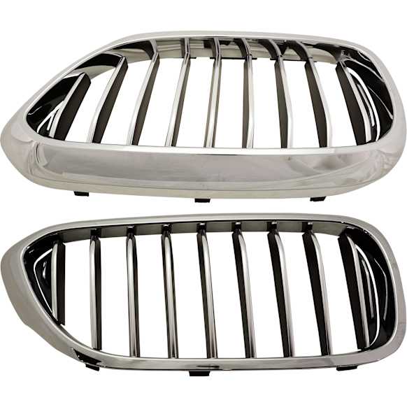 Driver and Passenger Side Grille Assemblies, Grille