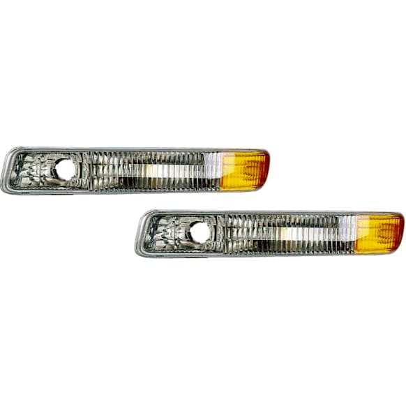 SET-RB1610160 Front, Driver and Passenger Side Turn Signal Light, Without bulb(s)