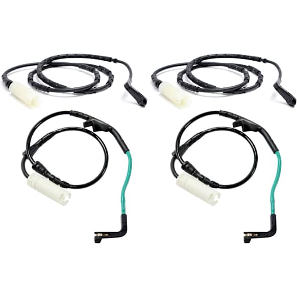 Front and Rear, Driver and Passenger Side Brake Pad Sensors