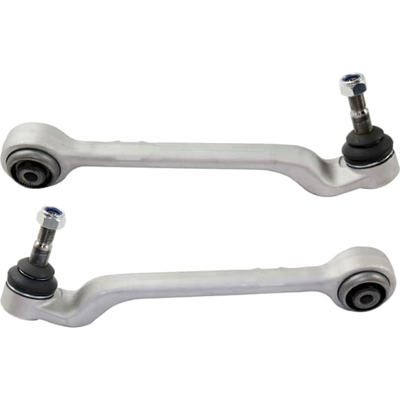 Front, Driver and Passenger Side, Lower, Rearward Control Arms