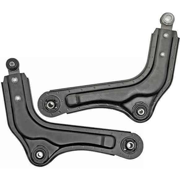 SET-RB520898 Front, Driver and Passenger Side, Lower Control Arm