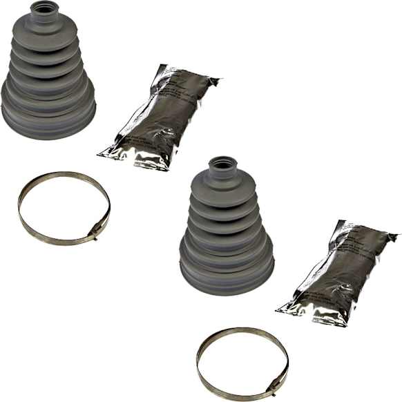 SET-RB614002-2 CV Boot - Gray, Direct Fit, Set of 2