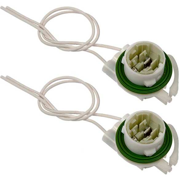 SET-RB645607-2 Bulb Socket - Turn signal light, Direct Fit, Set of 2