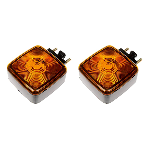 SET-RB69997-2 Front, Driver and Passenger Side Turn Signal Light, With bulb(s)