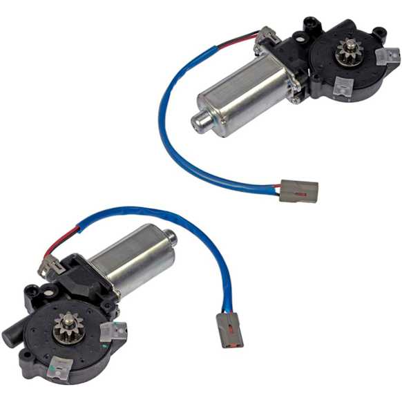 SET-RB742180-R Rear, Driver and Passenger Side Window Motor, New, OE Solutions Series