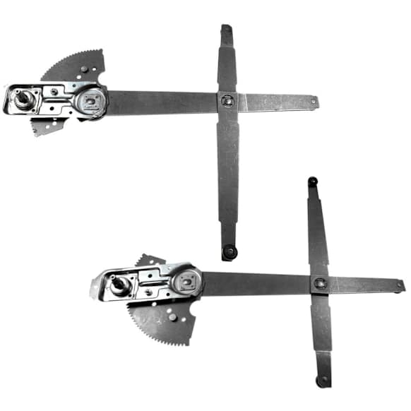 SET-RB749758-F Front, Driver and Passenger Side OE Solutions Series Manual Window Regulator, Hand-Crank Type
